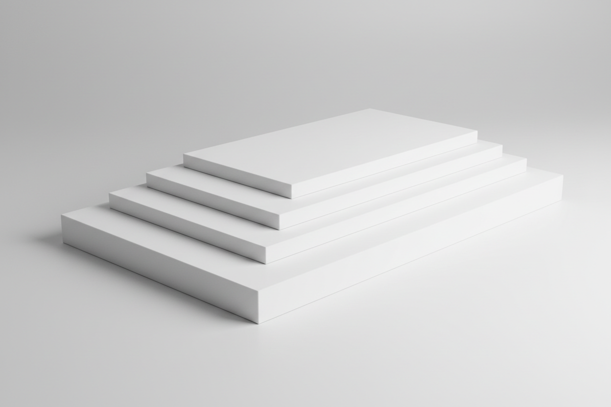 White PVC Sheet - 3mm/ 5mm/ 10mm/ 15mm/ 20mm