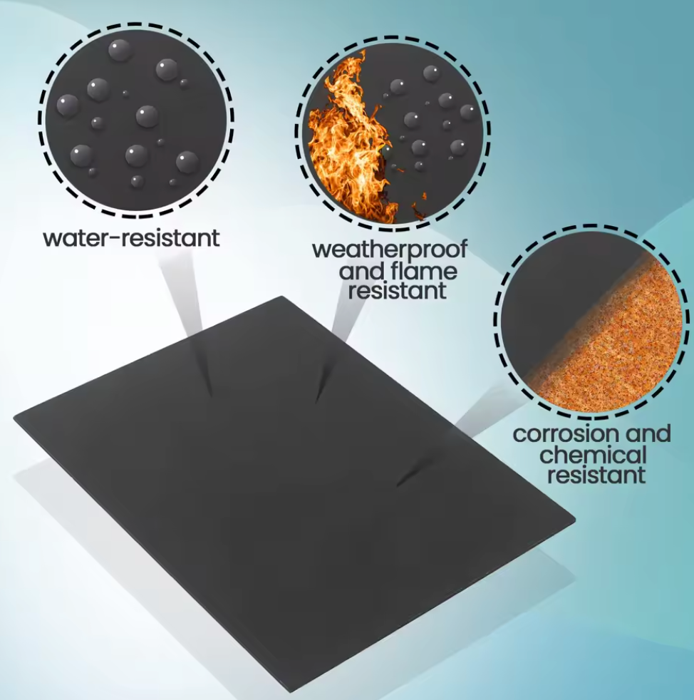 Black PVC （co-extruded PVC）Sheet - 10mm/ 15mm
