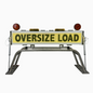 Remote Control & Programmable LED Digital Display Pilot Truck Sign