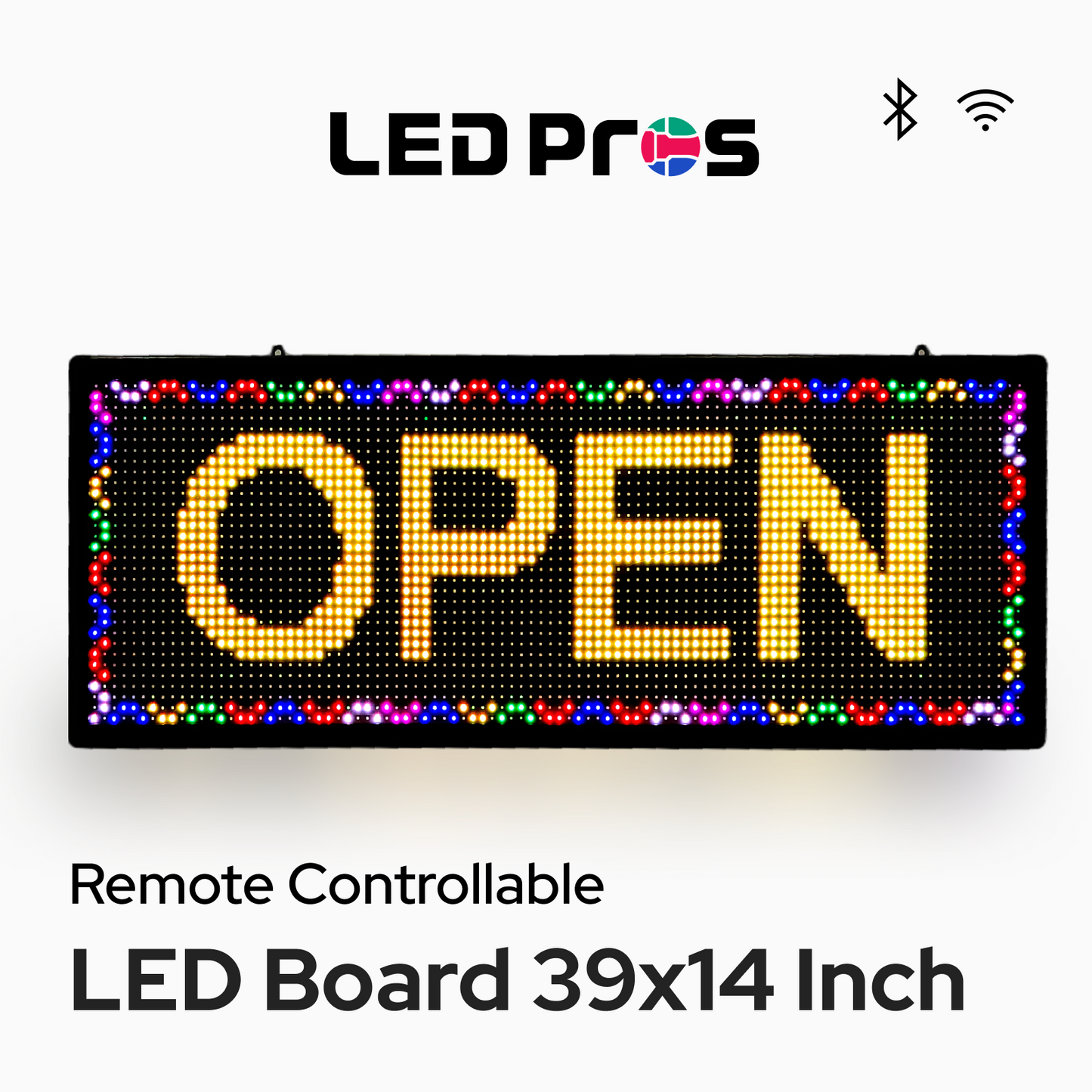 LED Pros 39x14 inch Full-color LED Digital Sign P10