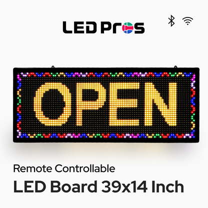 LED Pros 39x14 inch Full-color LED Digital Sign P10