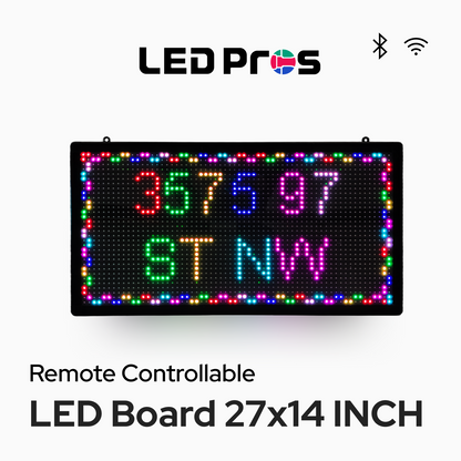 LED Pros 27x14 inch Full-color LED Digital Sign P10