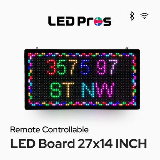 LED Pros 27x14 inch Full-color LED Digital Sign P10