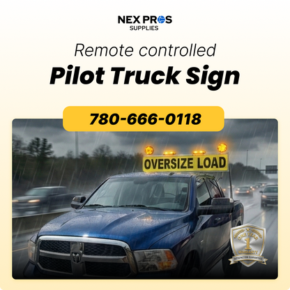 Remote-controlled Auto Pilot Truck Sign