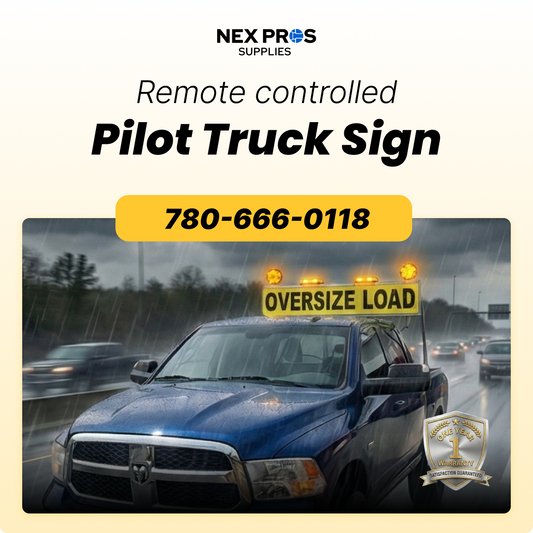 Remote-controlled Auto Pilot Truck Sign