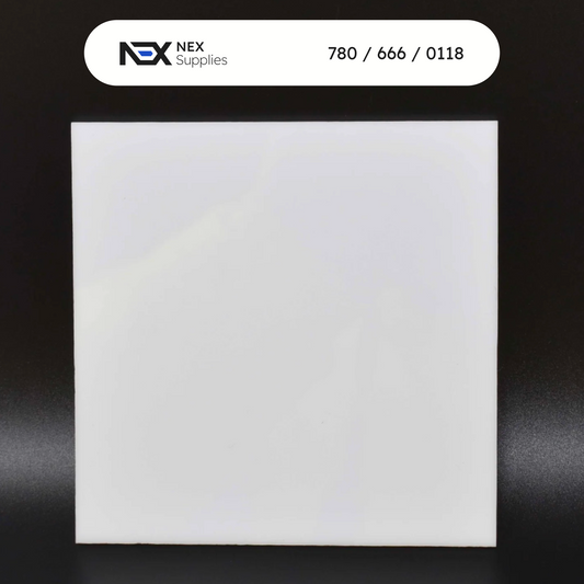 White Acrylic Sheets - 10mm/ 5mm/ 4mm/ 3mm